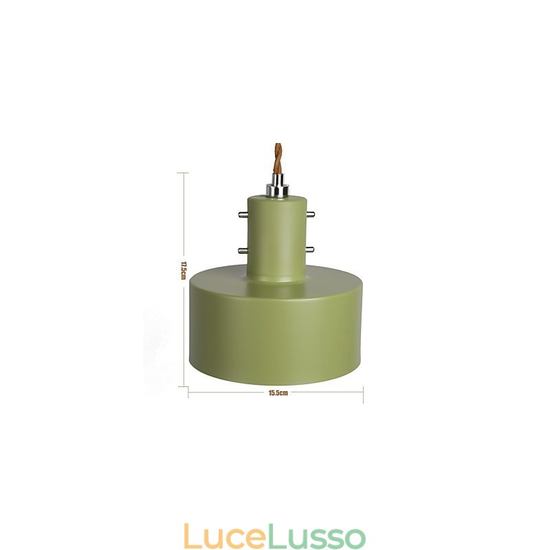 Lampada a sospensione moderna in metallo per bambini in stile country contemporaneo mini