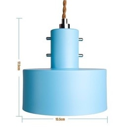 Lampada a sospensione moderna in metallo per bambini in stile country contemporaneo mini