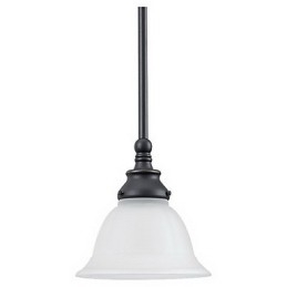 Elegante lampada a sospensione in paralume bianco