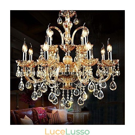 Lampadario Cristallo Moderno Contemporaneo Tradizionale Classico Vetro Lampadario Cristallo Moderno Contemporaneo Tradizionale Classico Vetro