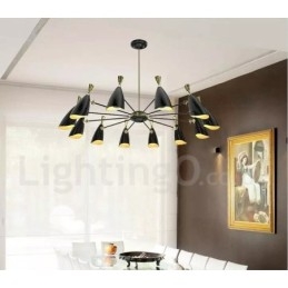 Lampadario a 12 luci in stile moderno e contemporaneo