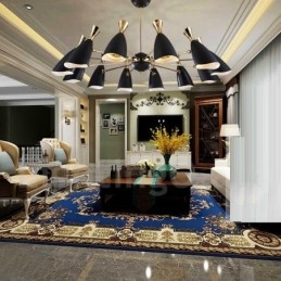 Lampadario a 12 luci in stile moderno e contemporaneo