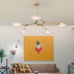 Lampadario moderno contemporaneo a 5 luci