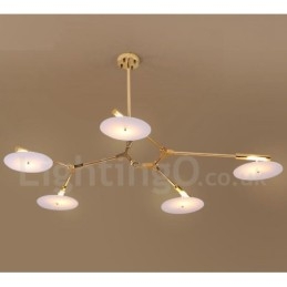 Lampadario moderno contemporaneo a 5 luci
