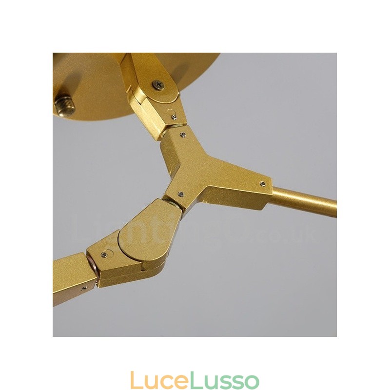Lampadario moderno contemporaneo a 5 luci