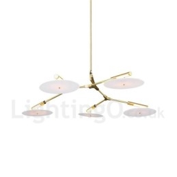 Lampadario moderno contemporaneo a 5 luci
