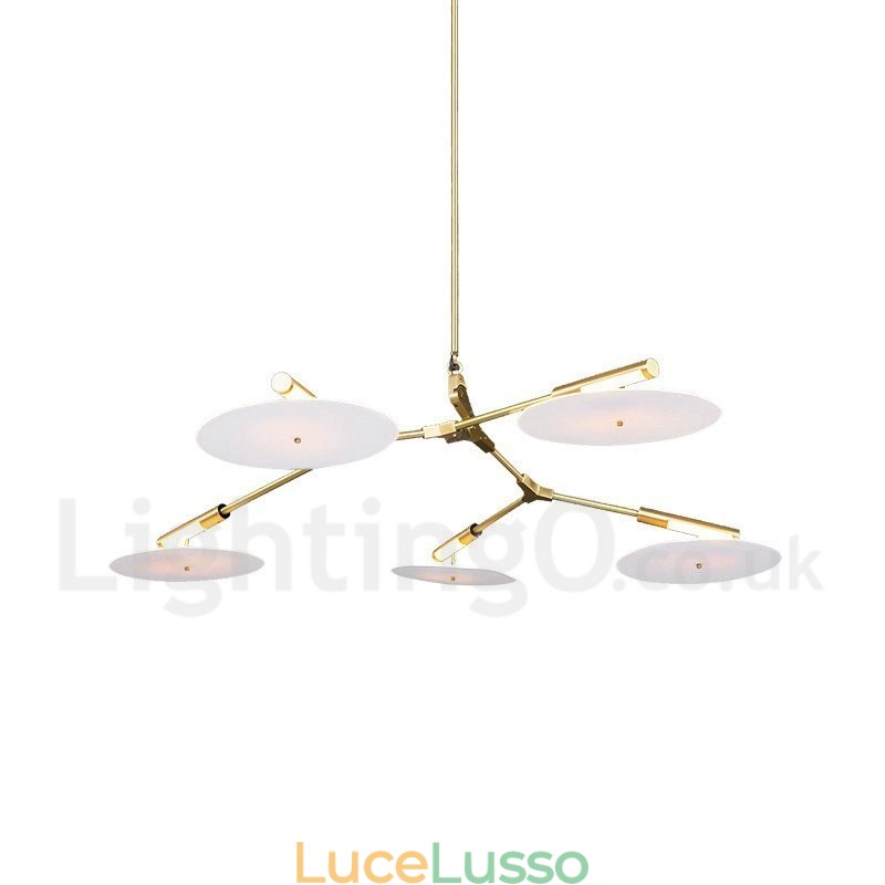 Lampadario moderno contemporaneo a 5 luci