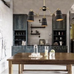Lampadario moderno contemporaneo a 3 luci