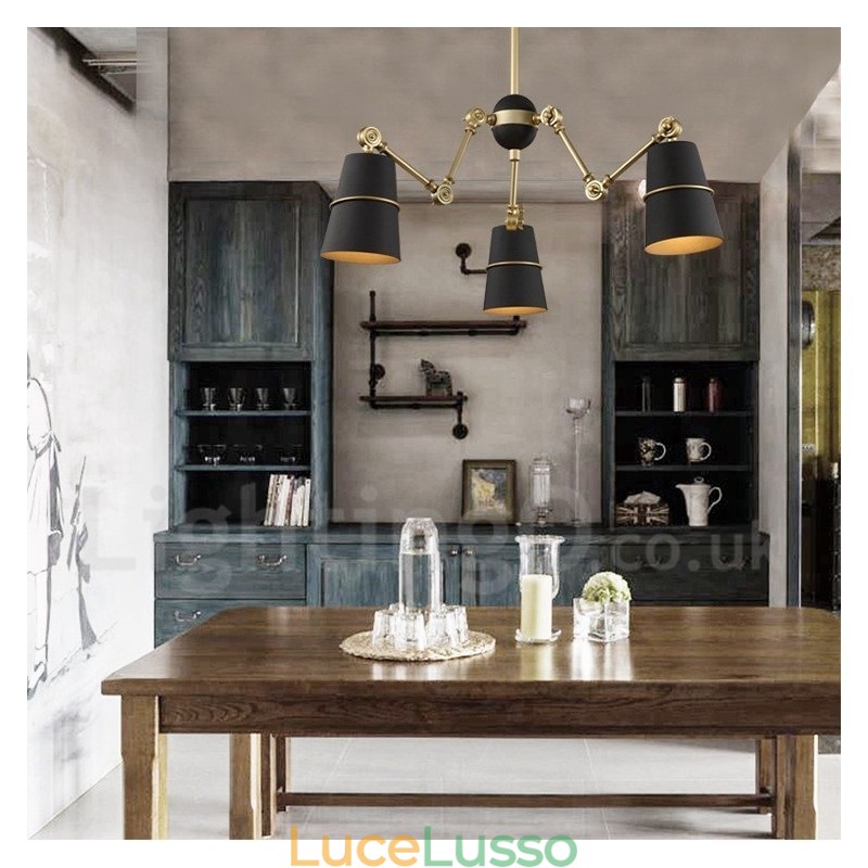 Lampadario moderno contemporaneo a 3 luci