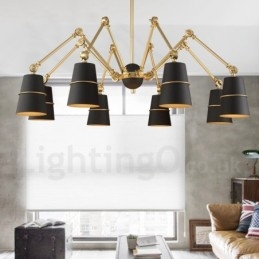 Lampadario moderno contemporaneo a 8 luci