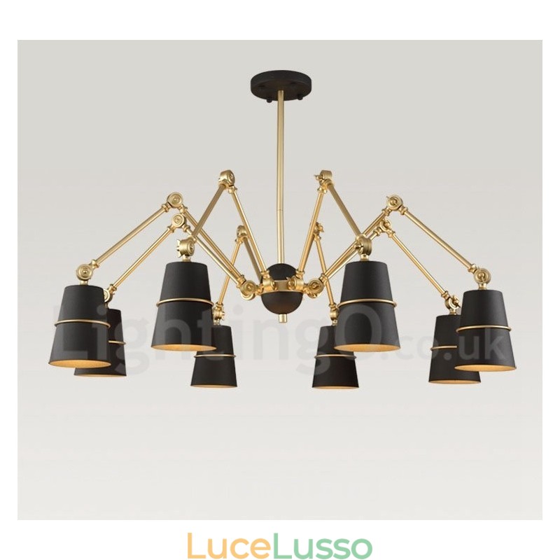 Lampadario moderno contemporaneo a 8 luci