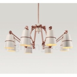 Lampadario moderno contemporaneo a 8 luci