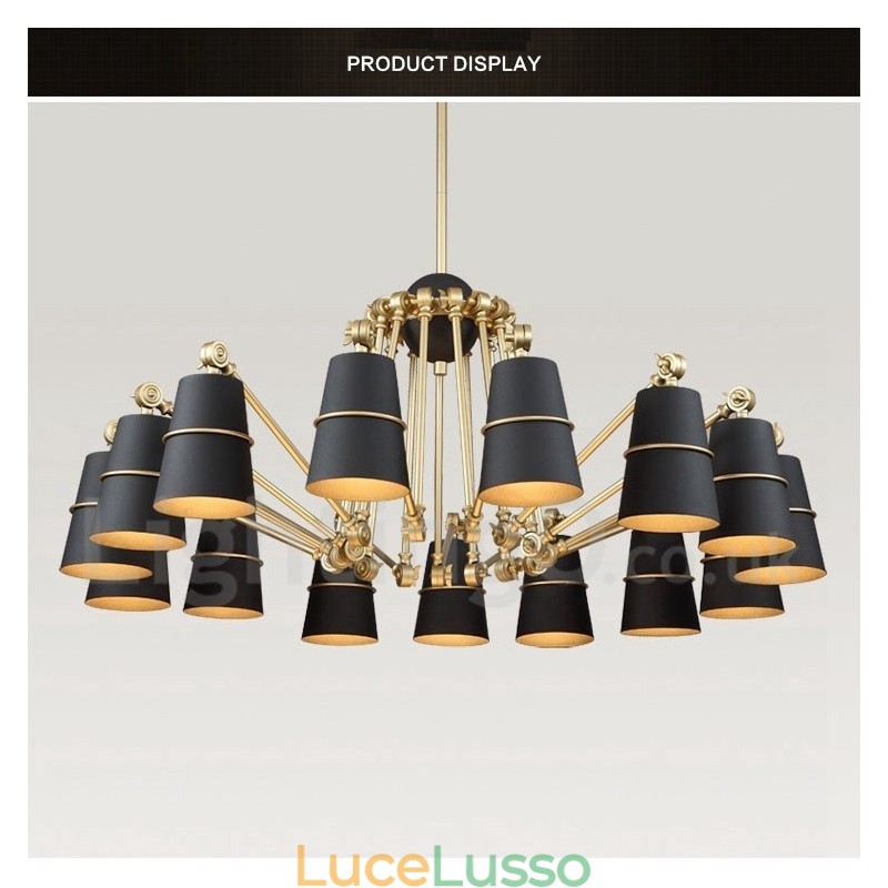 Lampadario moderno contemporaneo da 15 luci