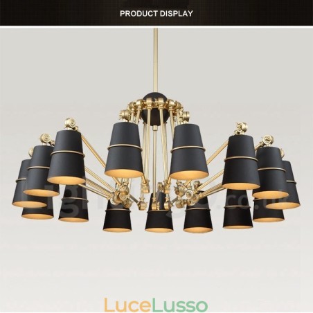 Lampadario moderno contemporaneo da 15 luci Lampadario moderno contemporaneo da 15 luci
