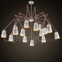 Lampadario moderno contemporaneo da 15 luci