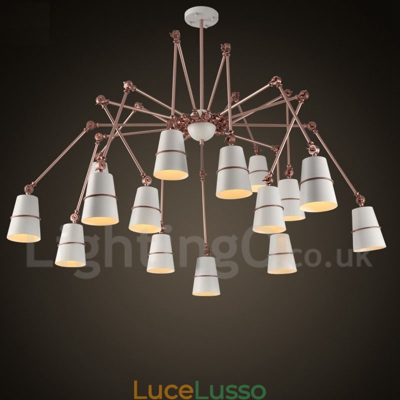 Lampadario moderno contemporaneo da 15 luci