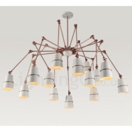 Lampadario moderno contemporaneo da 15 luci