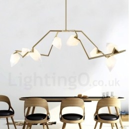 Lampadario moderno contemporaneo a 8 luci