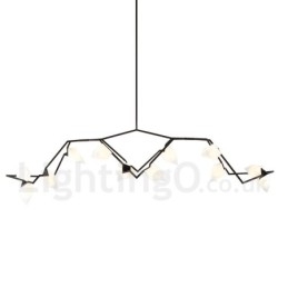 Lampadario moderno contemporaneo a 8 luci