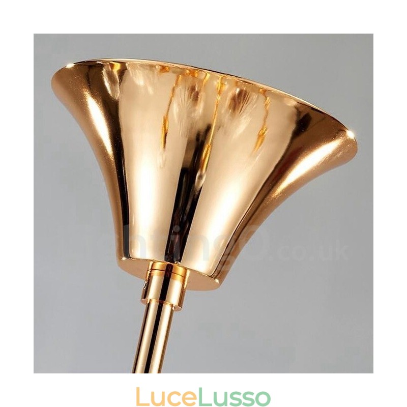 Lampadario moderno contemporaneo a 4 livelli con 24 luci