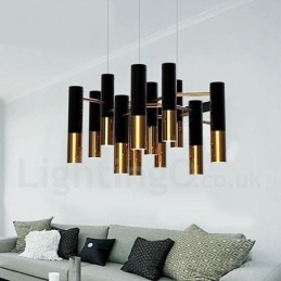 Lampadario moderno contemporaneo a 13 luci, lampada a un solo livello