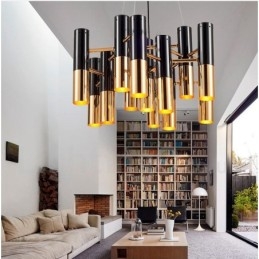 Lampadario moderno contemporaneo a 13 luci, lampada a un solo livello