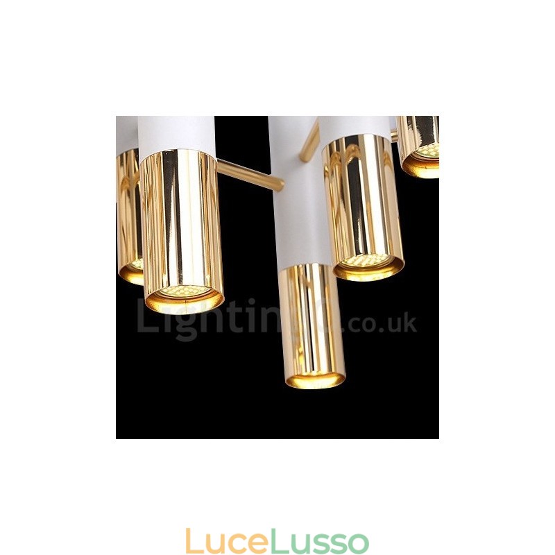 Lampadario moderno contemporaneo a 22 luci, lampada a un solo livello