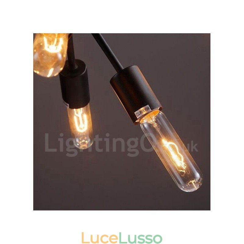 Lampadario Sputnik retrò vintage a 12 luci