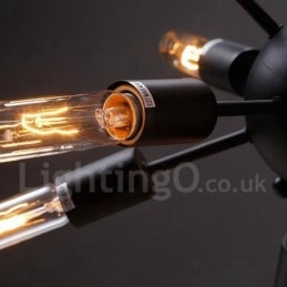 Lampadario Sputnik retrò vintage a 12 luci