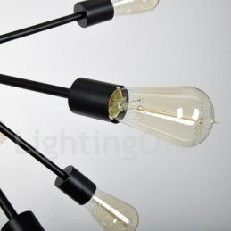 Lampadario retrò vintage Sputnik a 16 luci