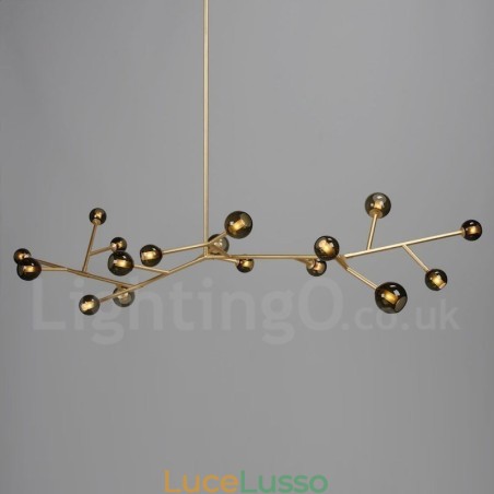 Lampadario vintage a 17 luci in stile country Lampadario vintage a 17 luci in stile country