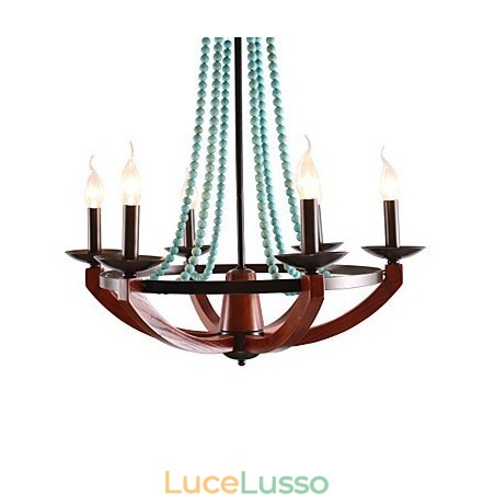 Bohemia 6 semplici lampade a goccia europee mediterranee americane rurali britanniche Bohemia 6 semplici lampade a goccia europee mediterranee americane rurali britanniche