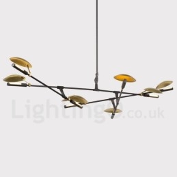 Lampadario moderno contemporaneo a 8 luci