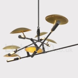 Lampadario moderno contemporaneo a 8 luci