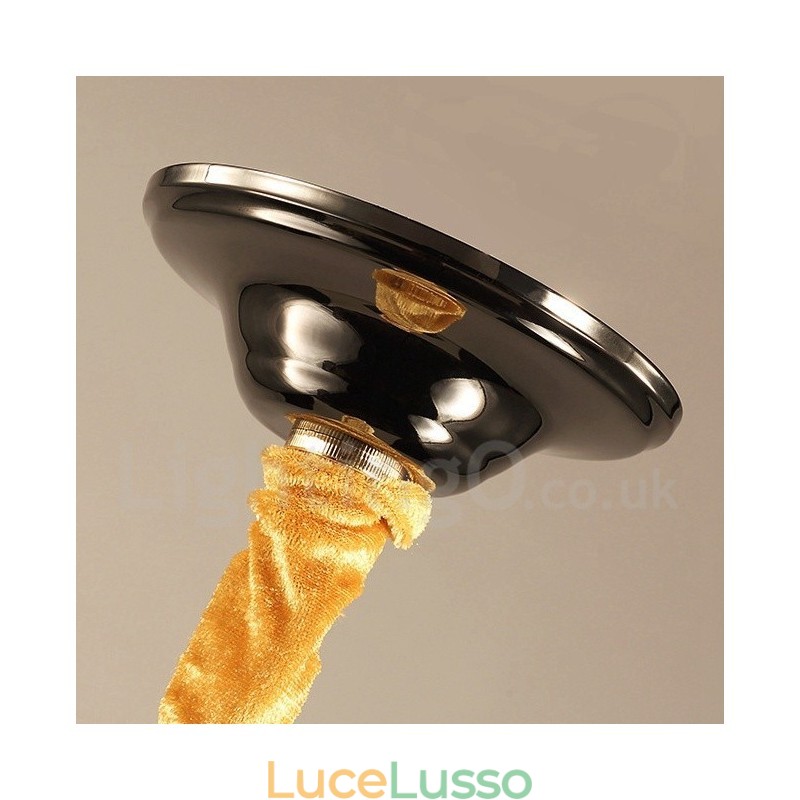 Lampadario moderno contemporaneo a 6 luci a un livello