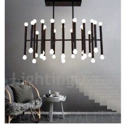 Lampadario moderno contemporaneo da 42 luci per la luce