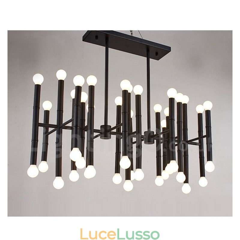 Lampadario moderno contemporaneo da 42 luci per la luce
