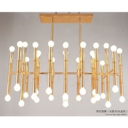 Lampadario moderno contemporaneo da 42 luci per la luce