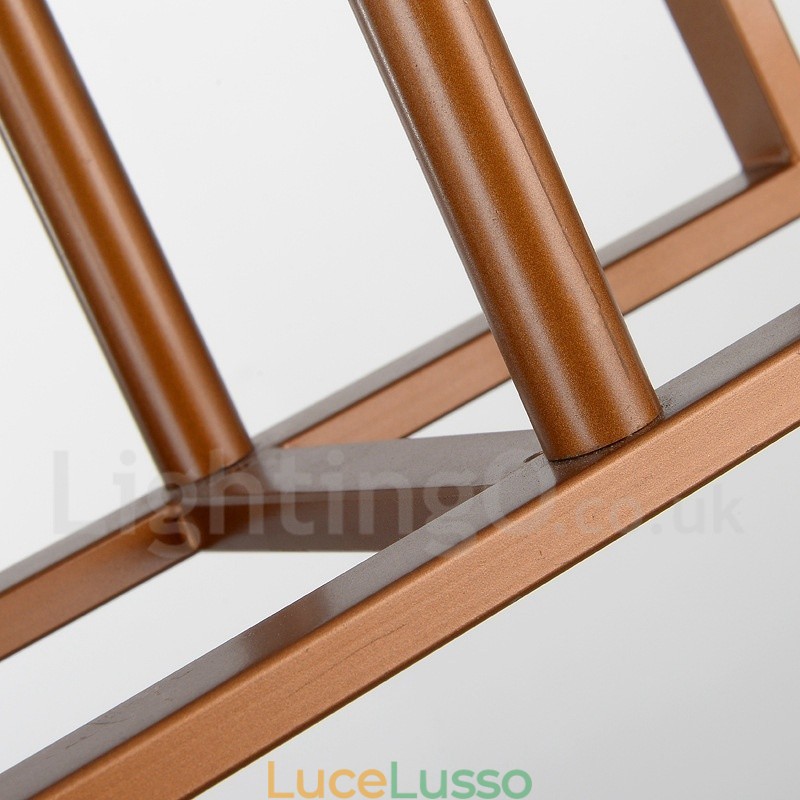Lampadario moderno contemporaneo a 6 luci a un livello