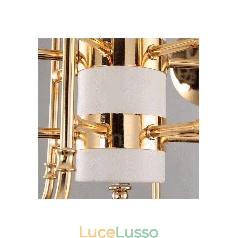Lampadario a 12 luci in stile moderno e contemporaneo