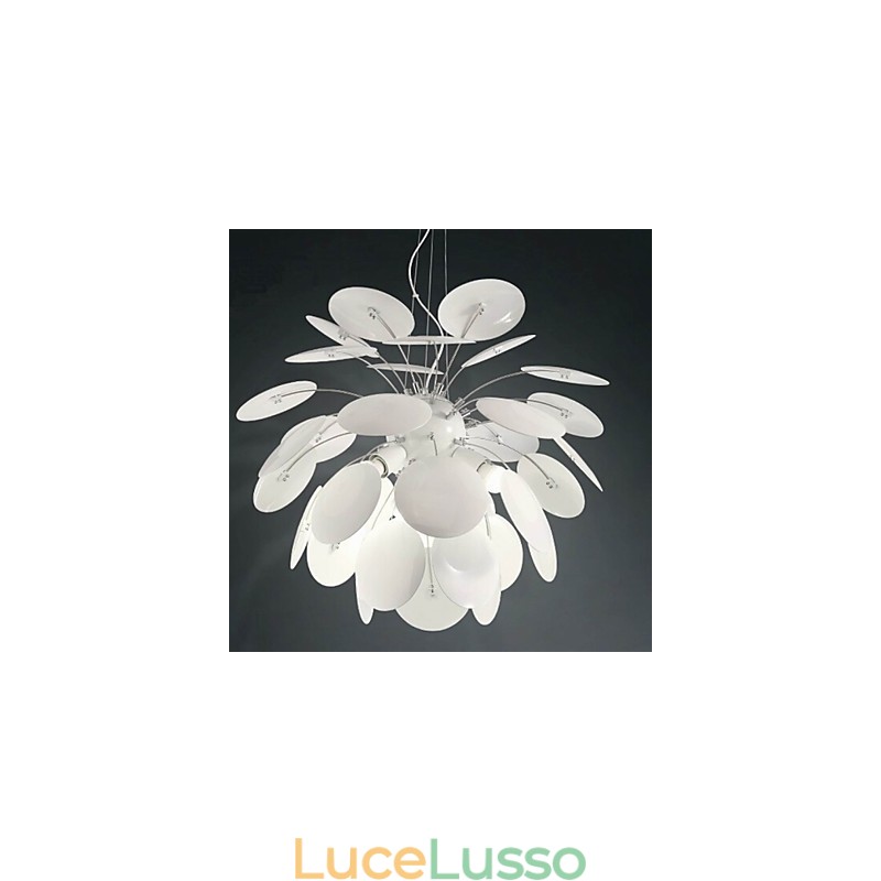 Lampadario moderno contemporaneo in metallo