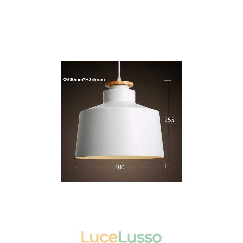 Lampada a sospensione moderna in metallo contemporaneo