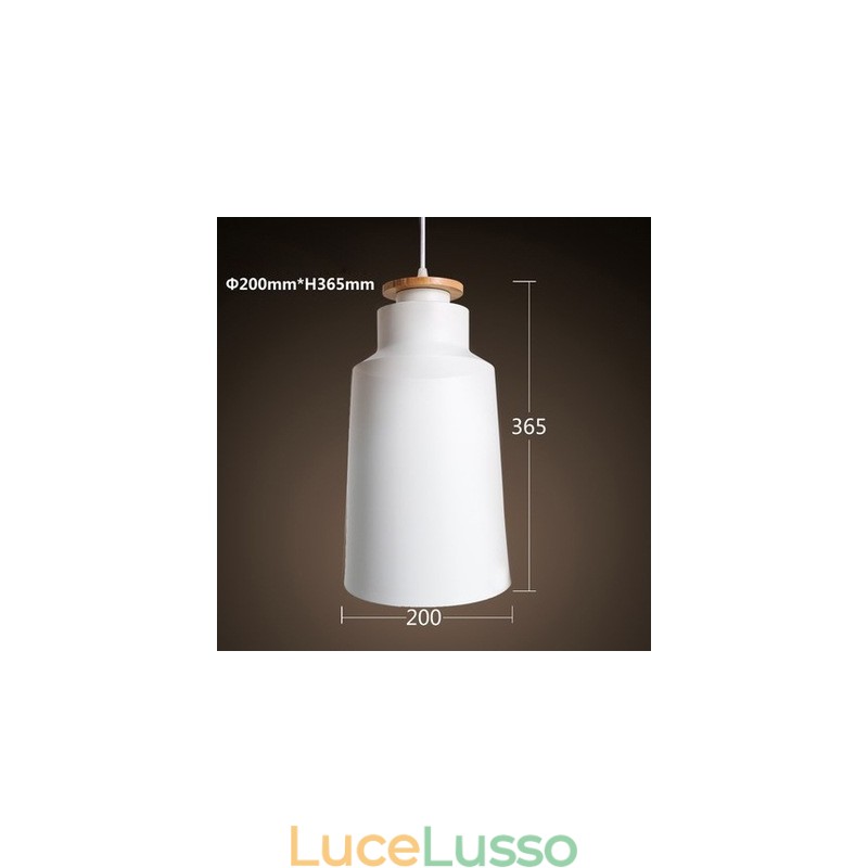 Lampada a sospensione moderna in metallo contemporaneo