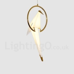 Lampada a sospensione moderna contemporanea Paper Crane 1 luce