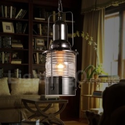 Lampada a sospensione in rame a lanterna retrò vintage con 1 luce