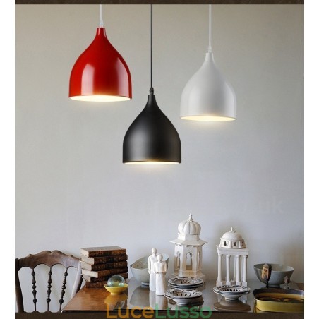Lampada a sospensione moderna contemporanea a 1 luce Lampada a sospensione moderna contemporanea a 1 luce
