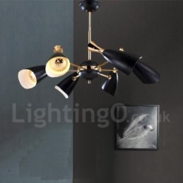 Lampadario moderno contemporaneo a 6 luci