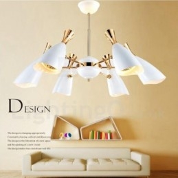 Lampadario moderno contemporaneo a 6 luci