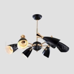 Lampadario moderno contemporaneo a 6 luci