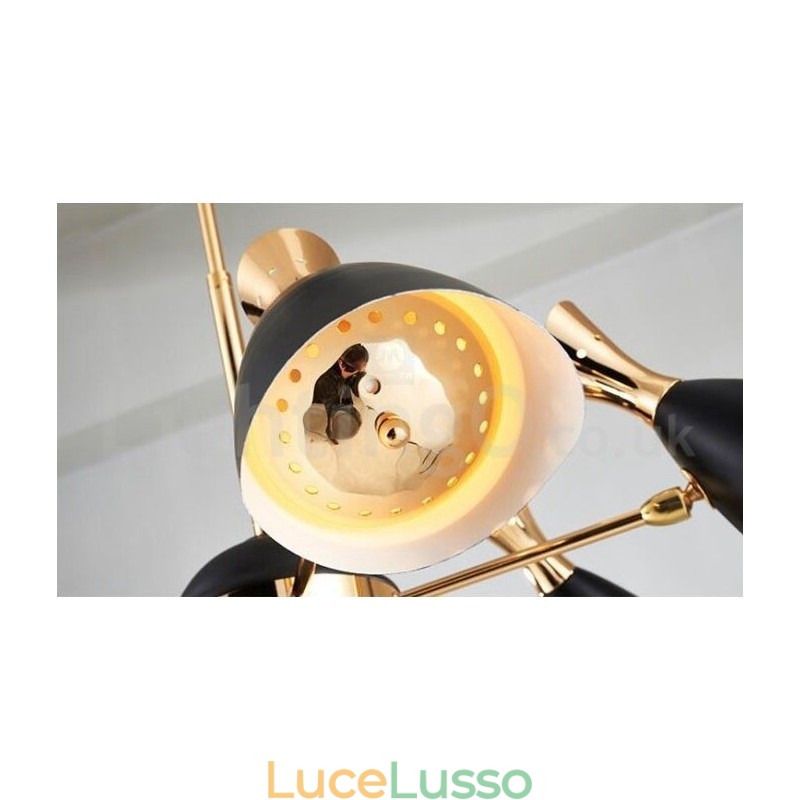 Lampadario moderno contemporaneo a 6 luci